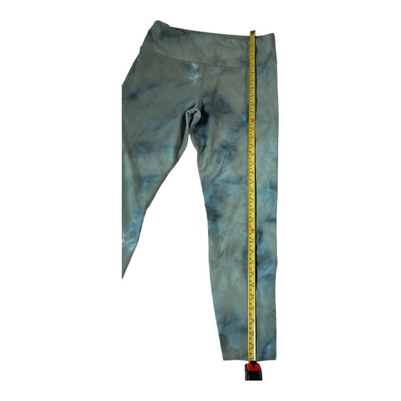 JoyLab Leggings Womens Medium Seafoam Green Tie Dye Stretch Pull On Yoga Gym - Picture 5 of 7
